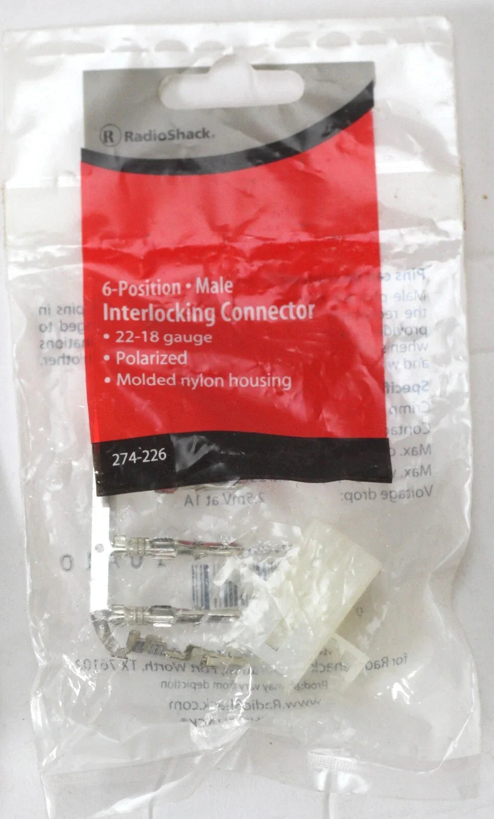 6- Position Interlocking Connector TekShack