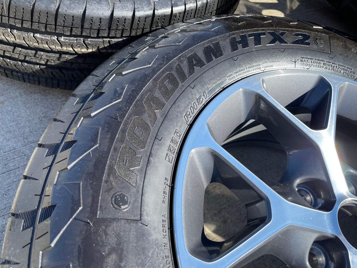 17" Jeep Gladiator OEM wheels rims 9235 Wrangler 2024 2025 2026 NEXEN NEW Texas Truck Tire