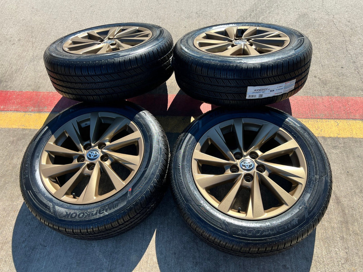 17" Toyota Camry Avalon OEM wheels rims 69137 96992 CHR TRD HANKOOK NEW Texas Truck Tire