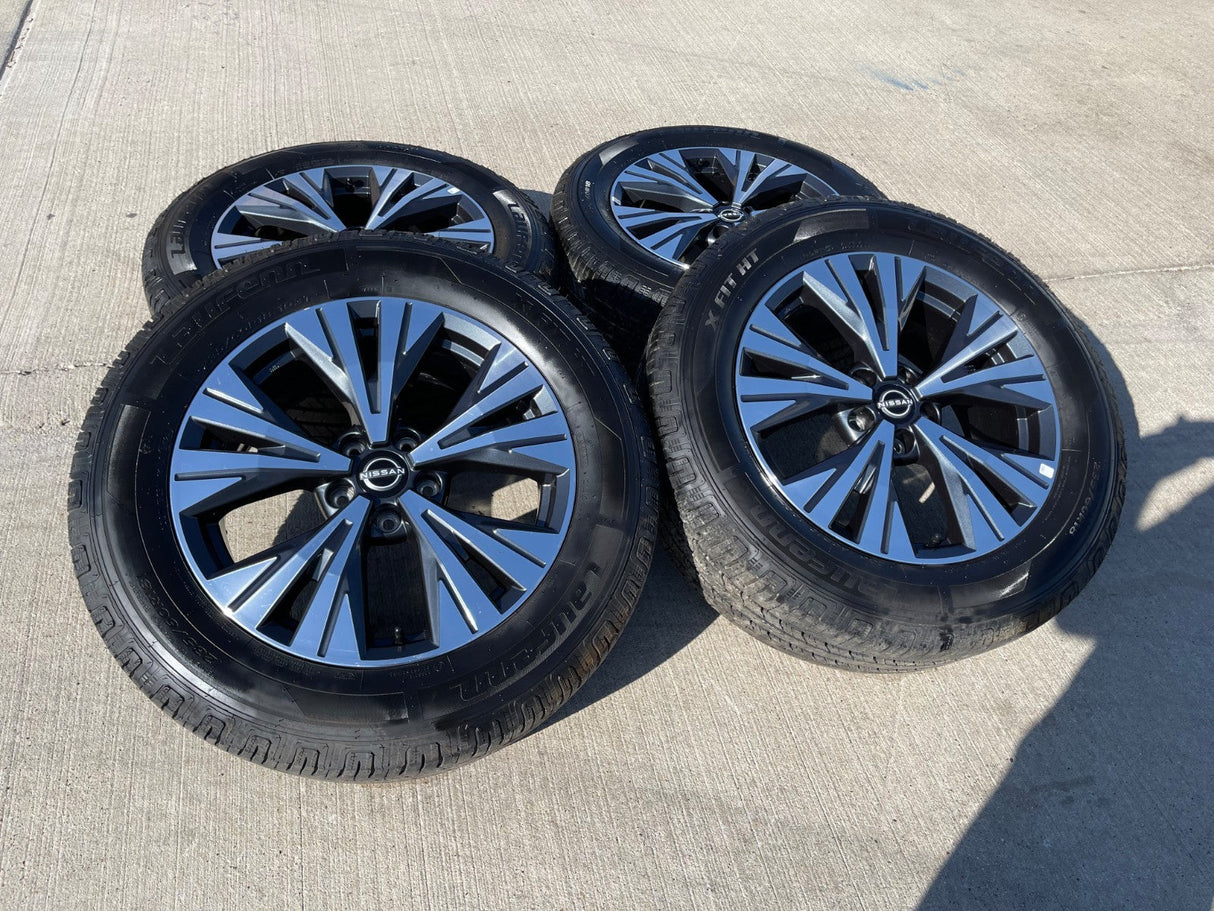 18" Nissan Murano Pathfinder FX35 FX45 QX60 OEM 62828 wheels rims 2023 2024 2025 Texas Truck Tire
