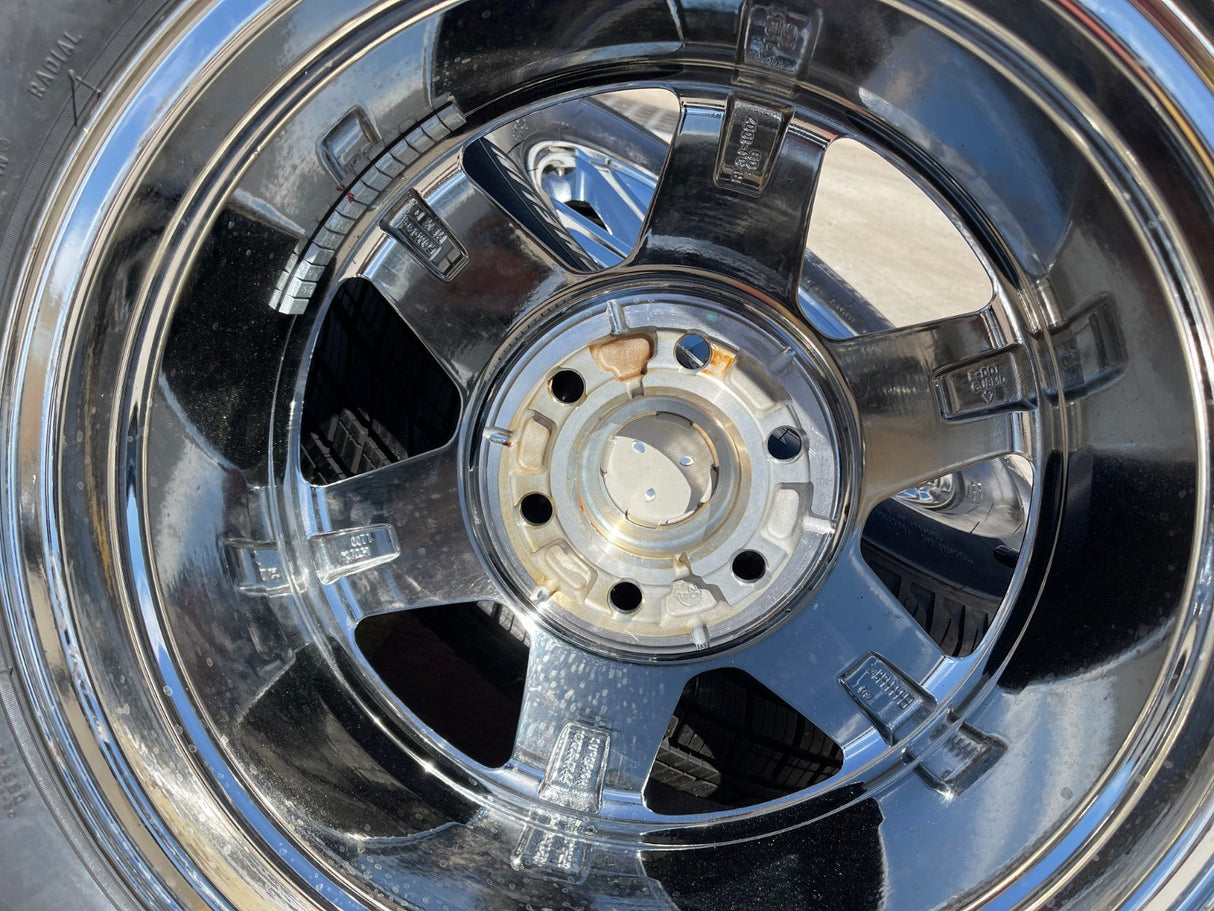 18" Ford F-150 Lariat OEM 10613 95922 CHROME rims wheels Expedition MICHELIN NEW Texas Truck Tire