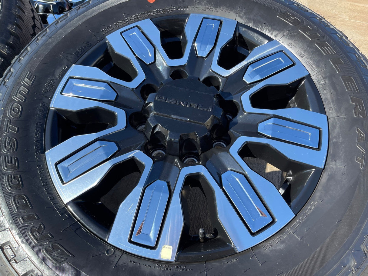 20" GMC Sierra DENALI ULTIMATE 2500 3500 OEM 5958 14138 wheels rims BRIDGESTONE Texas Truck Tire