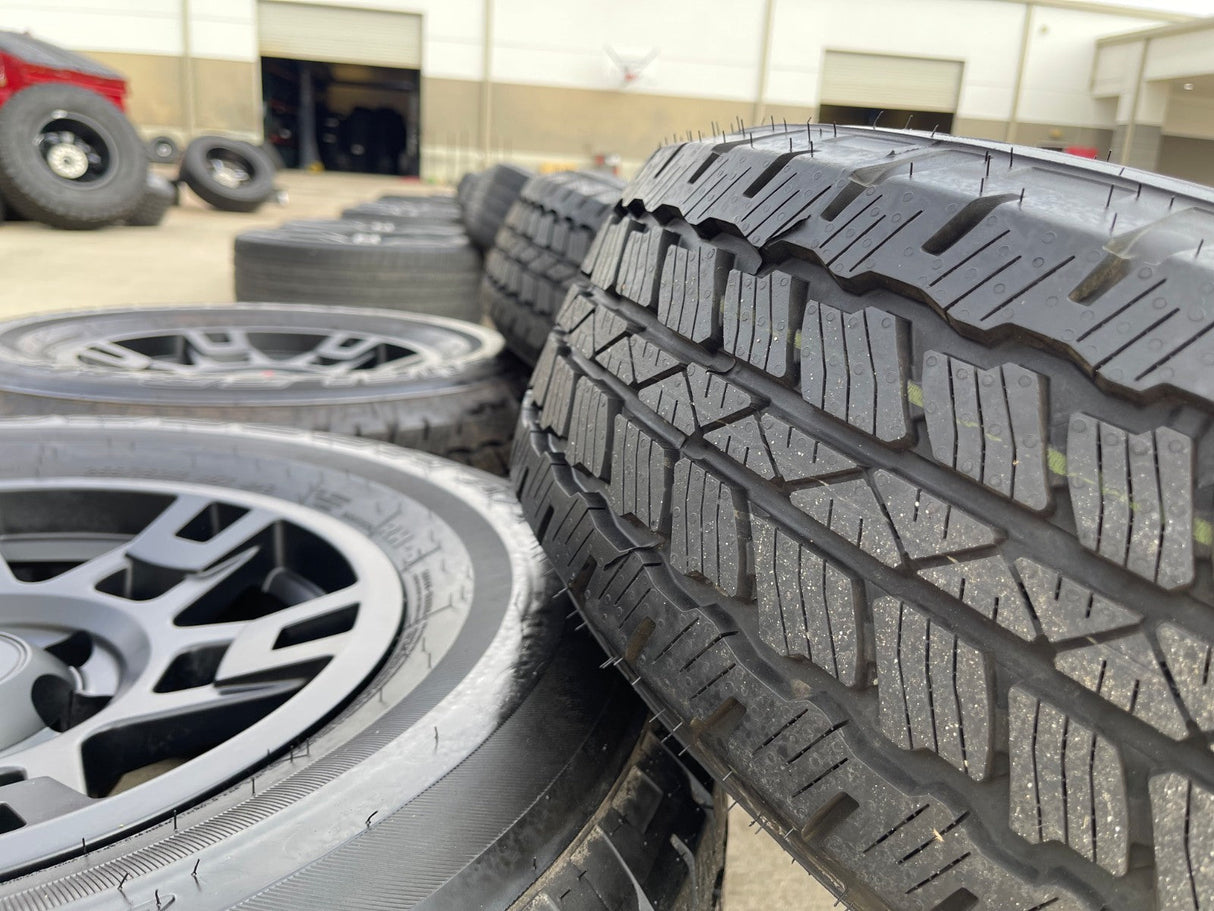 17" Toyota Tacoma 4Runner OEM wheels rims black 75167 TRD FJ DUELER A/T NEW Texas Truck Tire