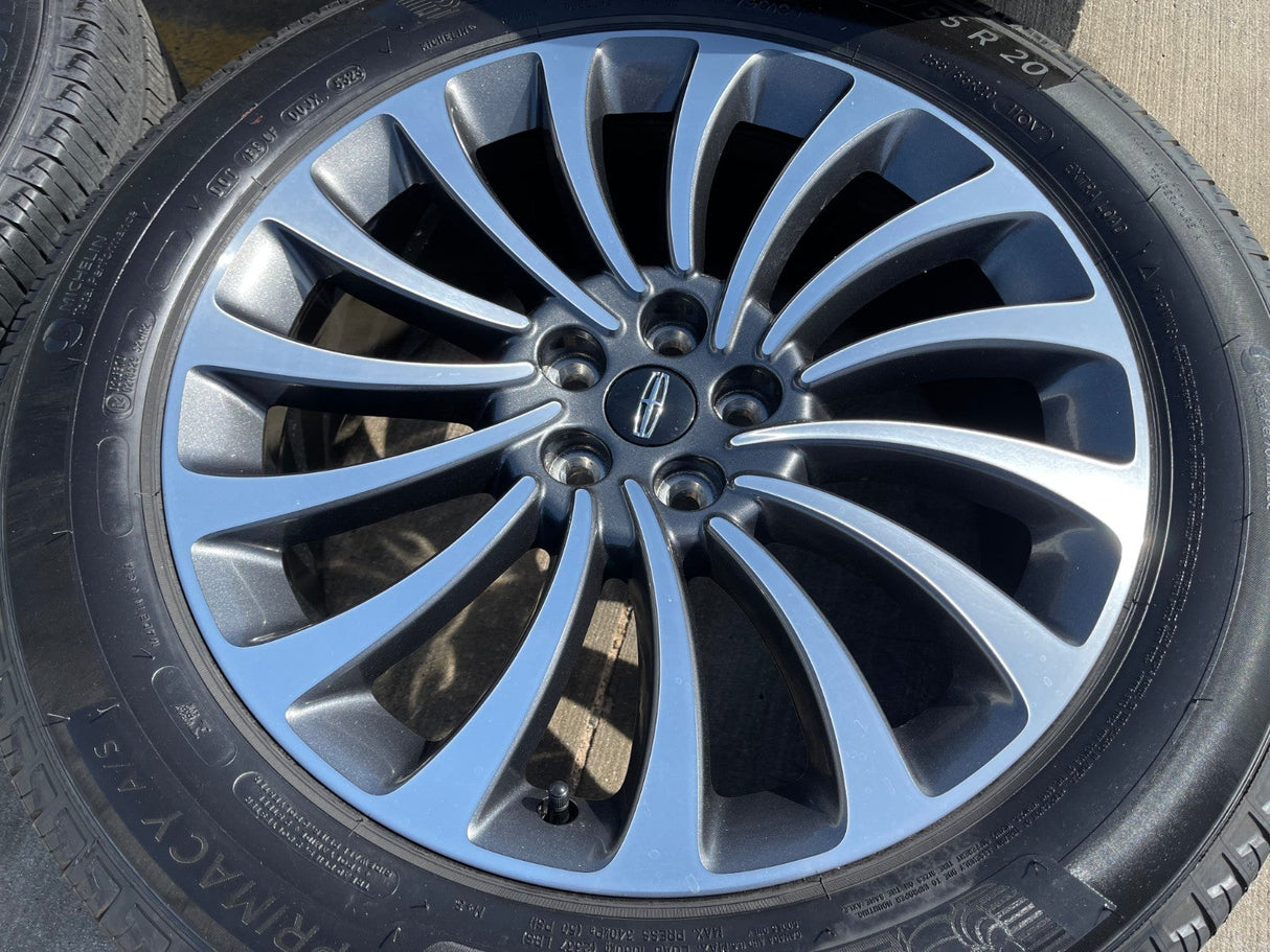 20" Lincoln Aviator OEM rims wheels 10189 Ford Explorer 2023 2024 2025 MICHELIN Texas Truck Tire