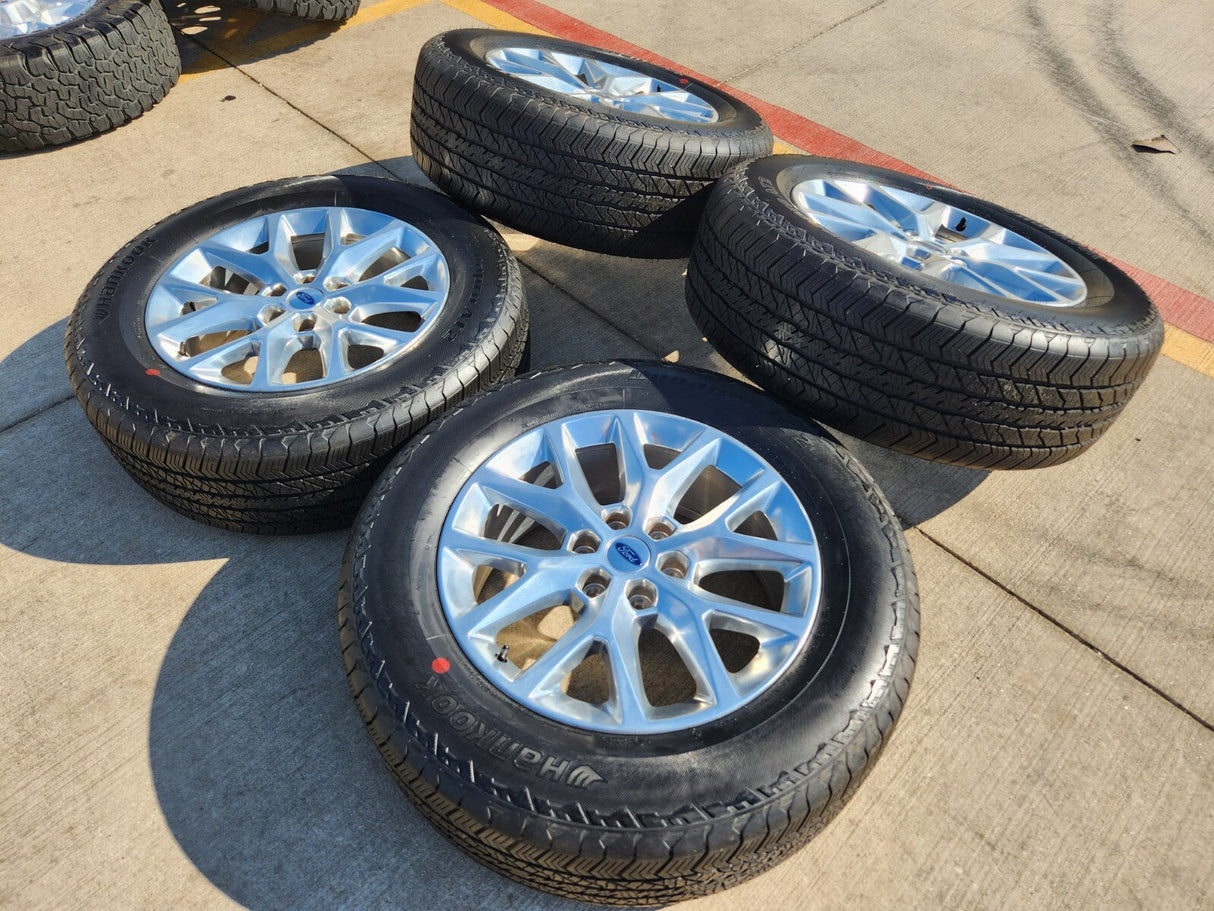 20" Ford F-150 Expedition OEM rims wheels tires 3989 3991 Expedition NEW Texas Truck Tire