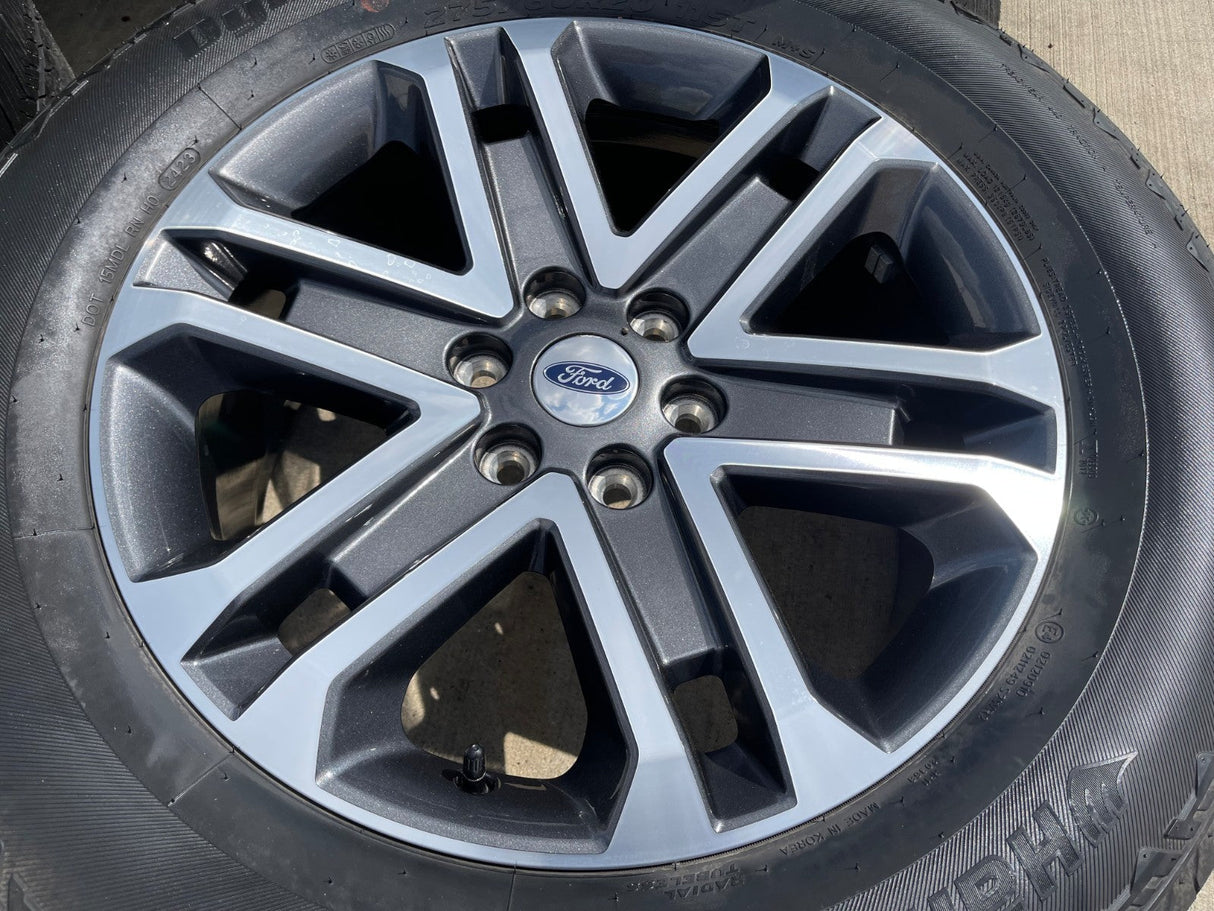 20" Ford F-150 OEM rims wheels 10345 95025 Expedition HANKOOK A/T2 GREAT DEAL Texas Truck Tire