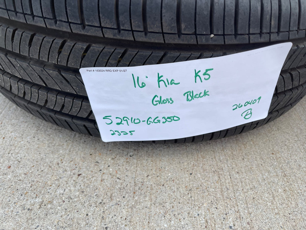 16" Kia K4 K5 OEM wheels rims tires Stinger Forte Optima 2024 2025 2026 2027 NEW Texas Truck Tire