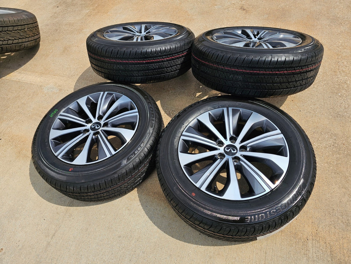 18" Infiniti QX60 OEM 73813 Pathfinder wheels rims 2024 2025 2026 NEW GREAT DEAL Texas Truck Tire