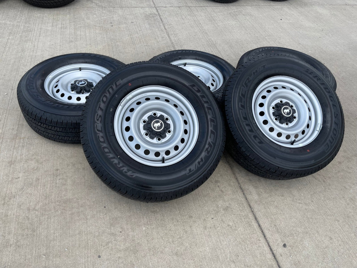 16" Ford Bronco steel wheels rims tires 10226 Ranger 2023 2024 2025 2026 NEW Texas Truck Tire
