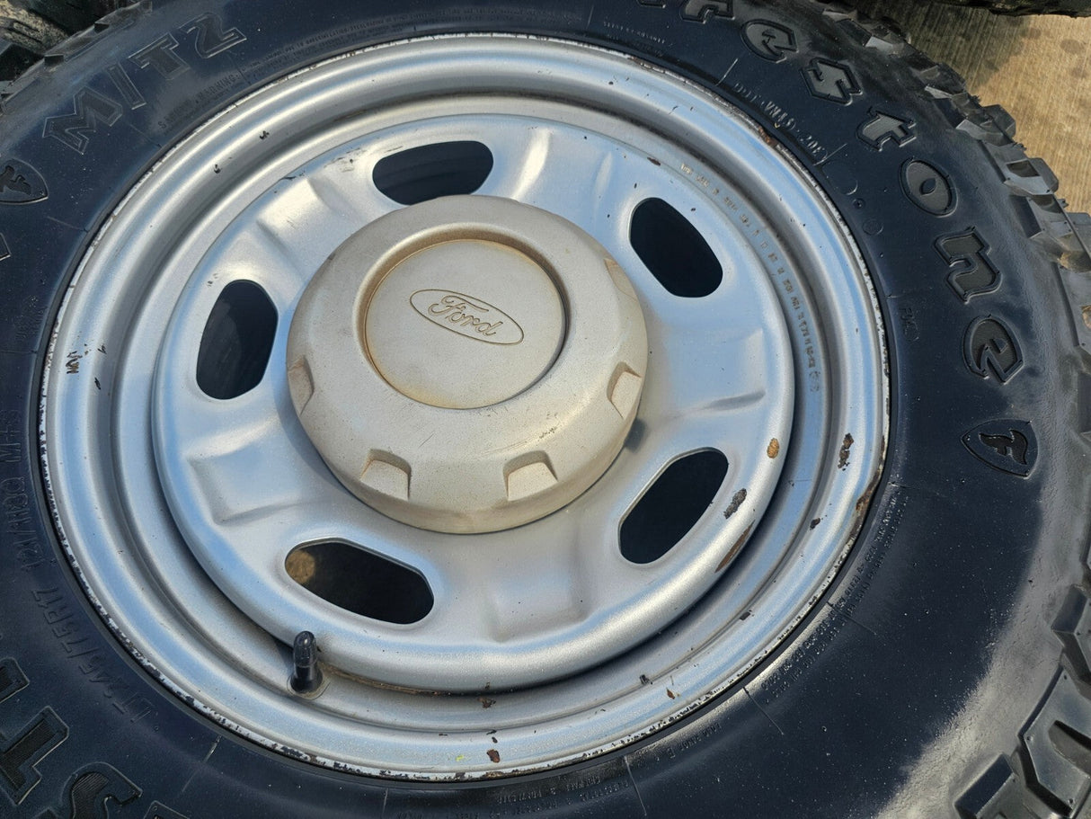 17" Ford F-250 F-350 OEM 3828 wheels rims tires FIRESTONE DESTINATION M/T2 Texas Truck Tire