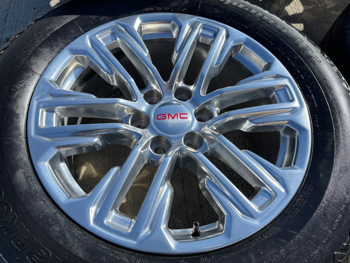 20" GMC Yukon Sierra Tahoe Silverado OEM 2120 14024 wheels rims tires DISCOUNTED Texas Truck Tire