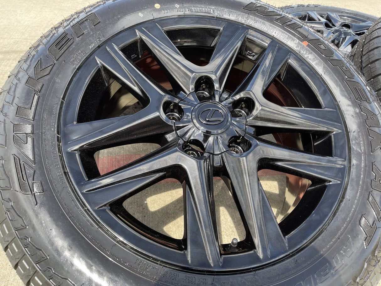 20" Lexus LX570 Toyota Land Cruiser OEM 74280 wheels rims FRESH NICE RARE NEW Texas Truck Tire