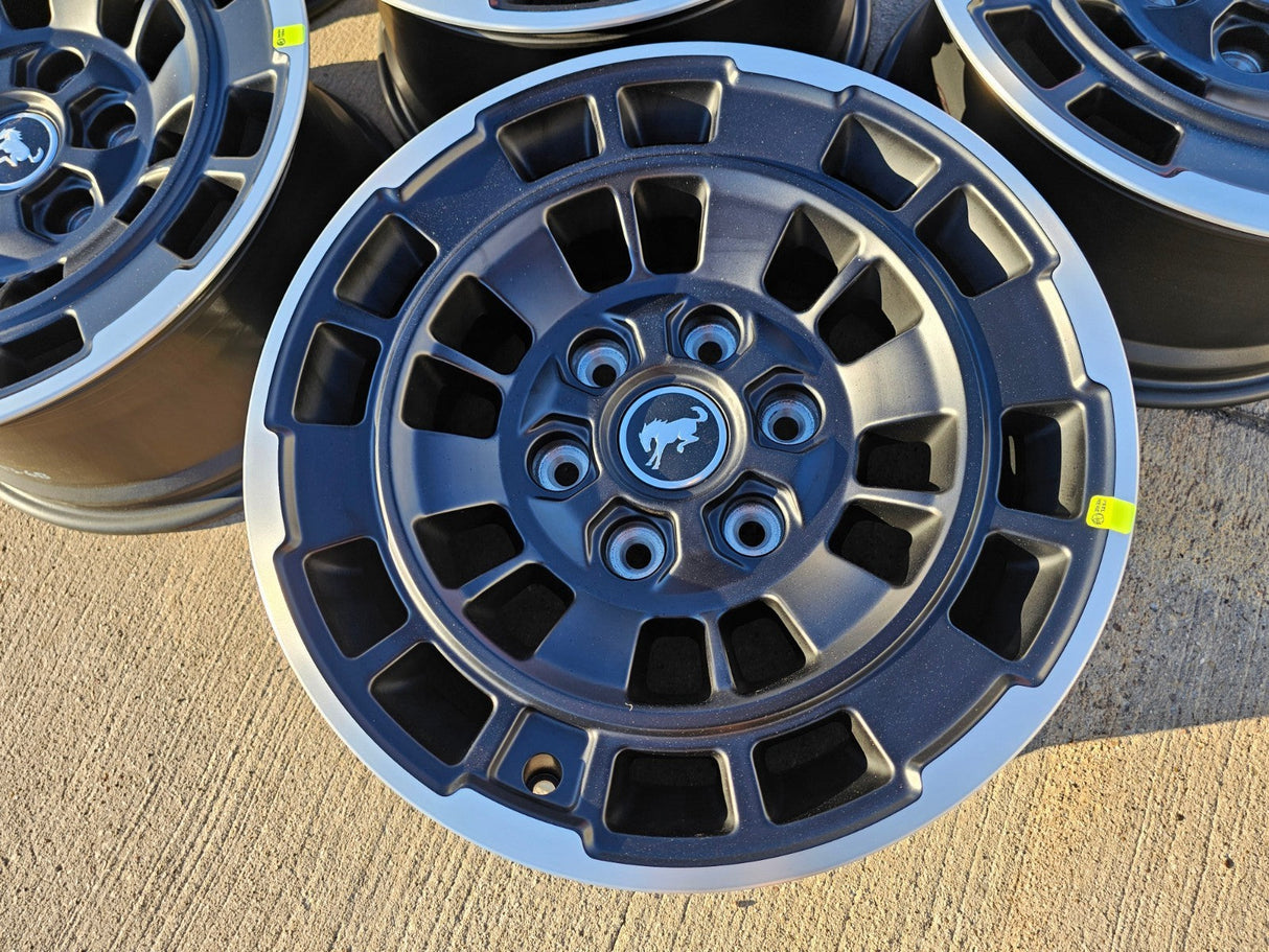 (5) 17" Ford Bronco wheels rims OEM 22025 Ranger 2023 2024 2025 2026 NEW Texas Truck Tire