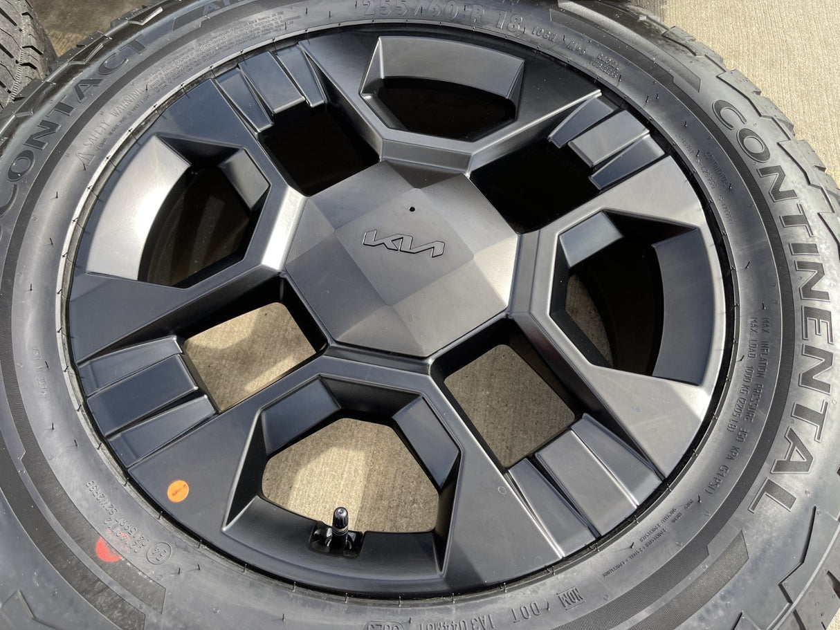 18" Kia Telluride X-PRO OEM wheels rims Sorento Sedona 2026 2027 NEW Texas Truck Tire