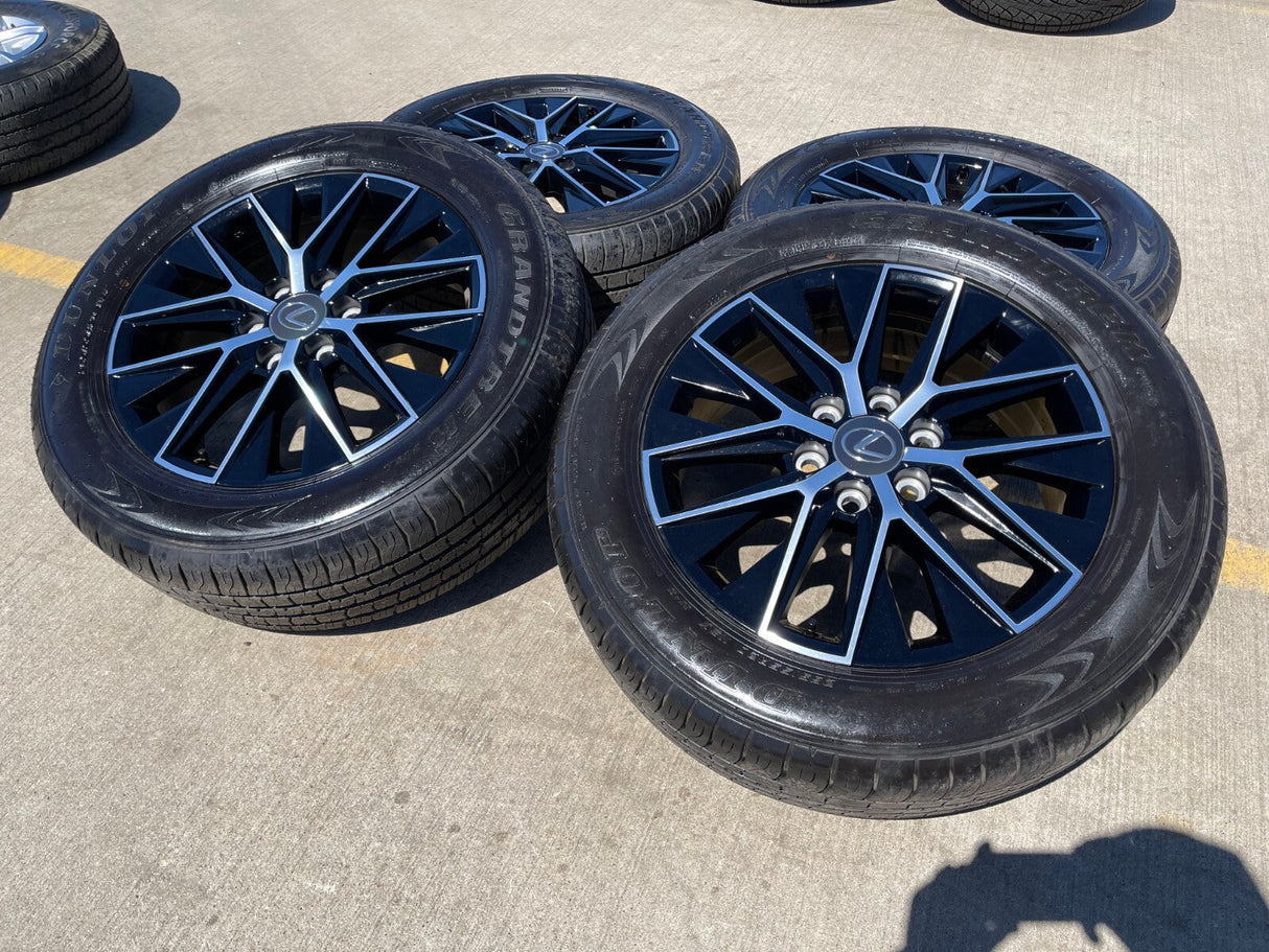 20" Toyota Land Cruiser Tundra OEM wheels rims 10545 Lexus GX550 LX600 2025 NEW Texas Truck Tire