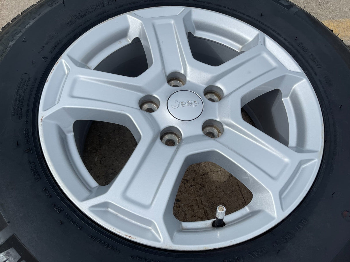 17" Jeep Wrangler Gladiator SPARE OEM 9216 wheel rim 2020 2021 2022 2023 2024 Texas Truck Tire