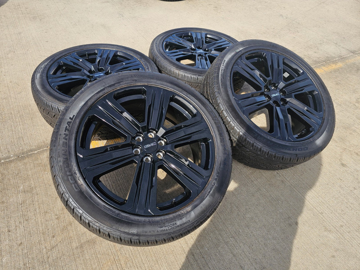 22" GMC Acadia OEM wheels rims Blazer Traverse Buick Enclave XT6 2025 2026 NEW Texas Truck Tire