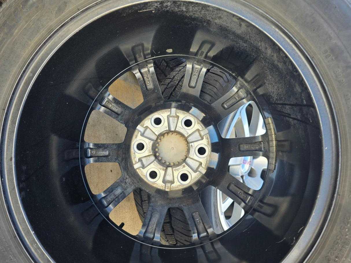 20" GMC Sierra Yukon DENALI OEM wheels rims 5699 5644 MICHELIN DEFENDER LTX M/S2 Texas Truck Tire