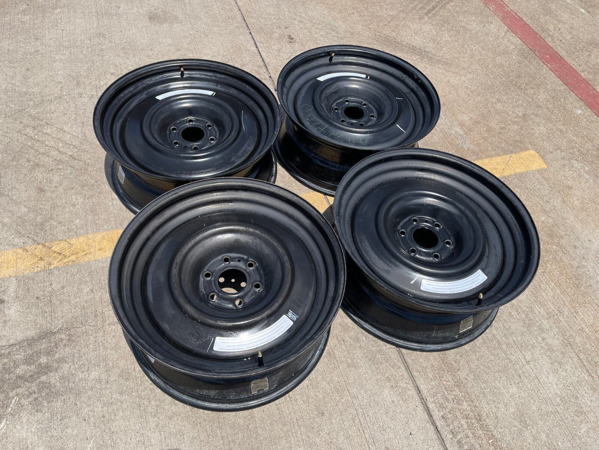 (1) 22" Chevy GMC Transport Steel OEM wheel rim Sierra Silverado Escalade NEW Texas Truck Tire