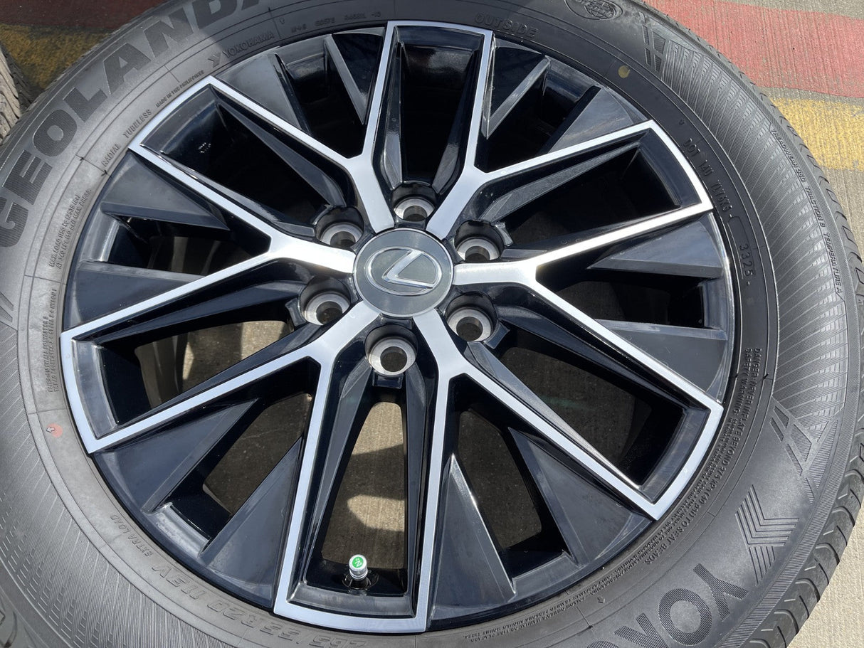 20" Toyota Land Cruiser Tundra OEM wheels rims 10545 Lexus GX550 LX600 2026 NEW Texas Truck Tire