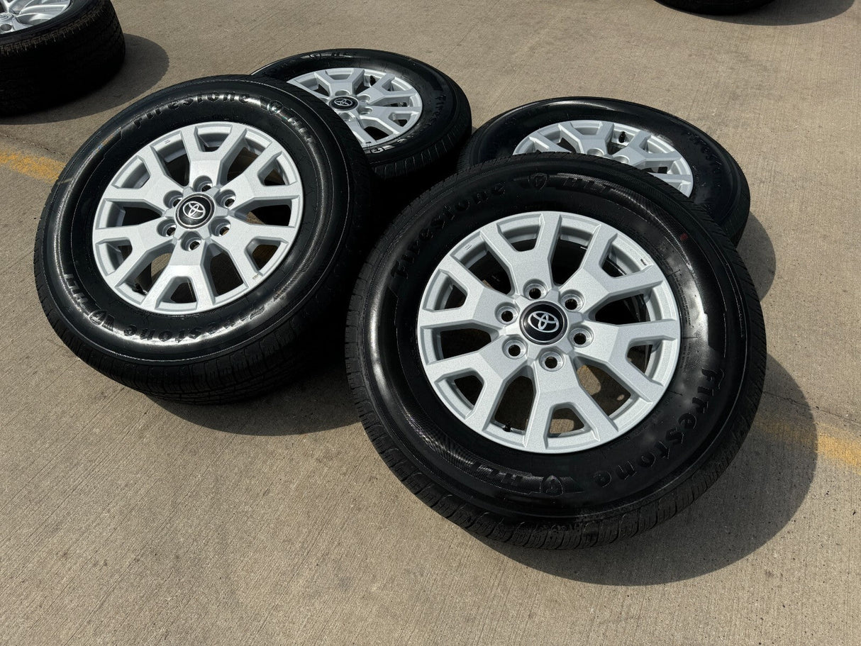 17" Toyota Tacoma 4Runner TRD OEM 94254 10637 wheels rims 2024 2025 2026 NEW Texas Truck Tire