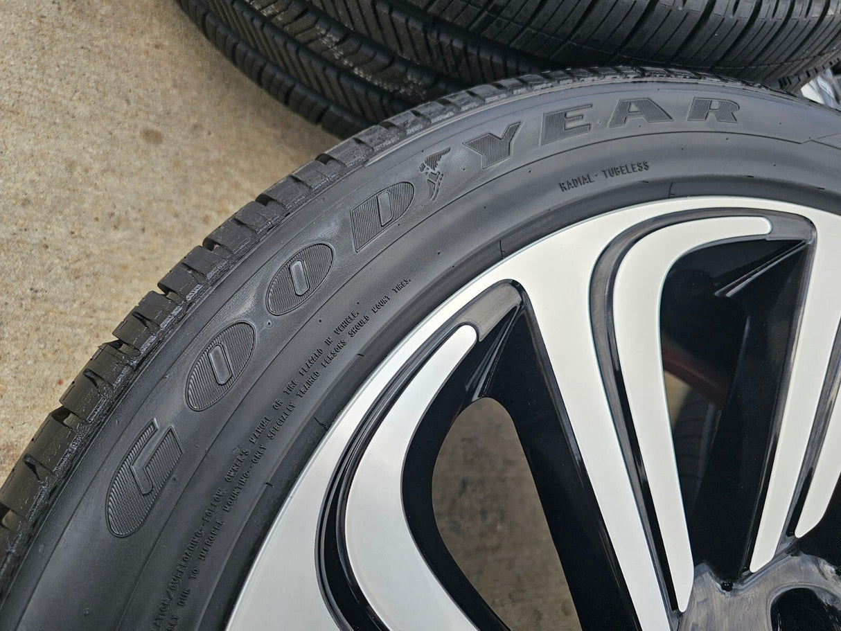 22" Lincoln Navigator OEM rims wheels 10497 Black Label 2023 2024 2025 2026 NEW Texas Truck Tire