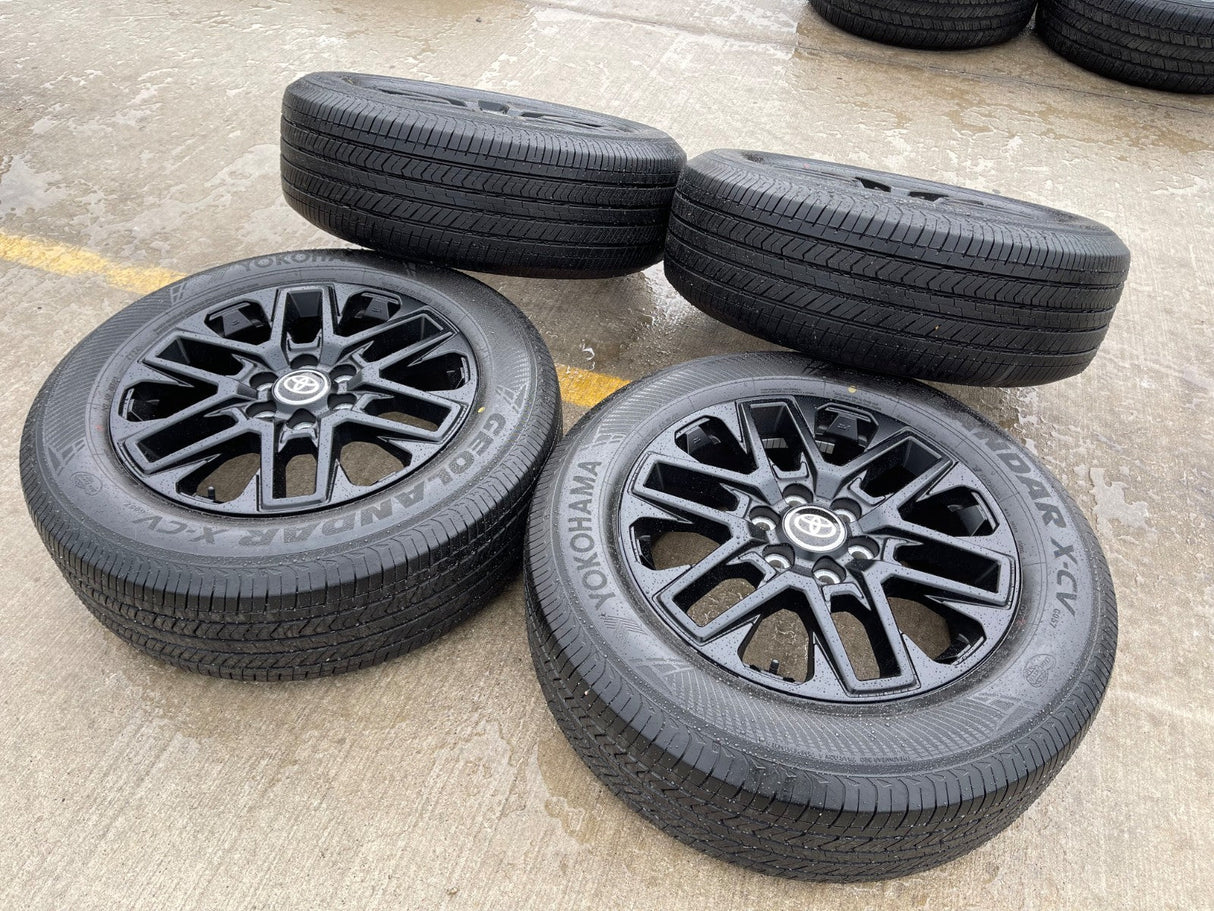 20" Toyota Tundra TRD OEM wheels rims TSS 75276 95295 Sequoia 2024 2025 2026 NEW Texas Truck Tire