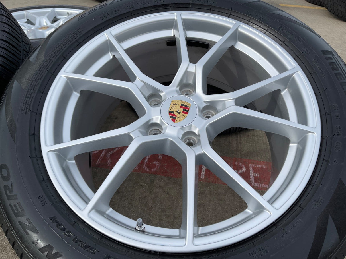 20" Porsche Cayenne Sport OEM wheels rims tires PIRELLI 2023 2024 2025 2026 Texas Truck Tire
