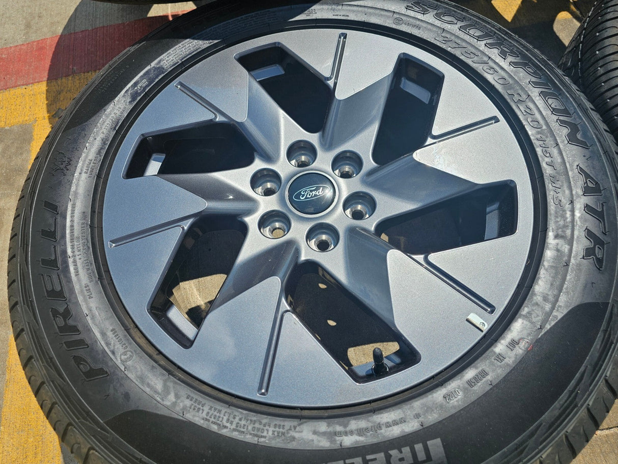 20" Ford F-150 Lightning LIMITED OEM rims wheels 10471 Expedition tires NEW Texas Truck Tire