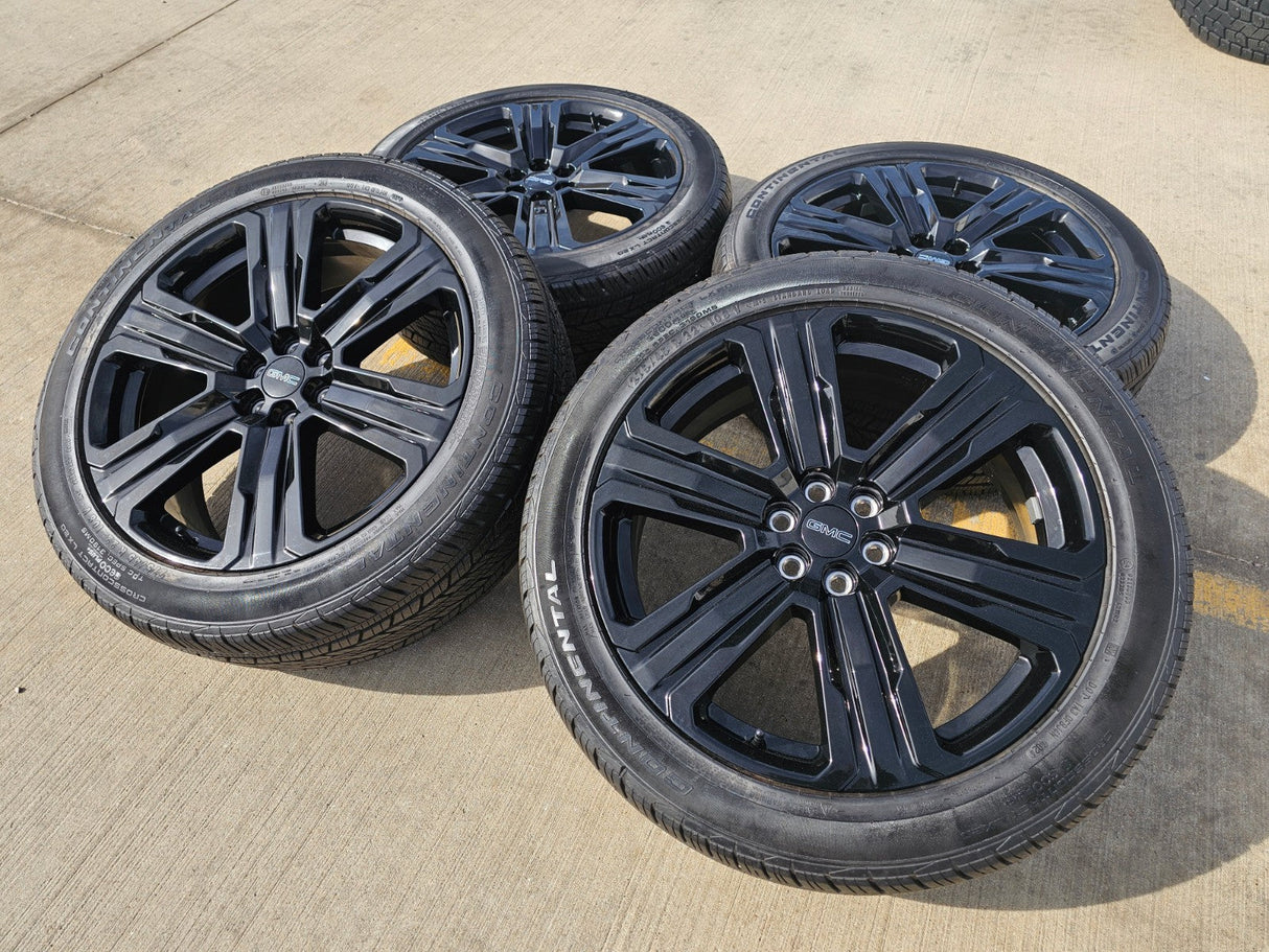 22" GMC Acadia OEM wheels rims Blazer Traverse Buick Enclave XT6 2025 2026 NEW Texas Truck Tire
