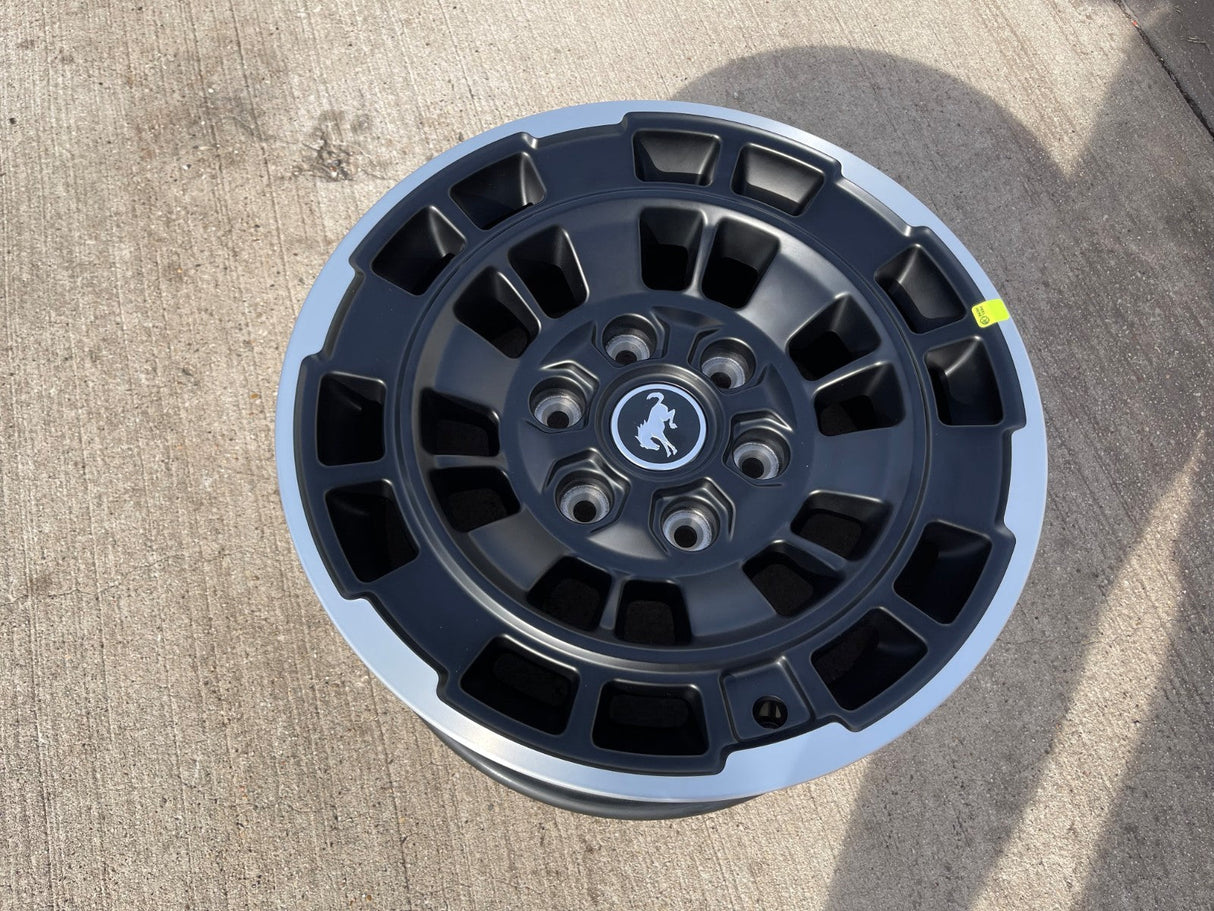 17" Ford Bronco wheel rim OEM 22025 Ranger BLACK 2023 2024 2025 2026 NEW Texas Truck Tire