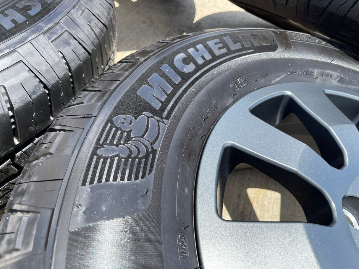 18" Toyota Land Cruiser OEM TRD wheels rims 95952 Tundra Sequoia MICHELIN Texas Truck Tire