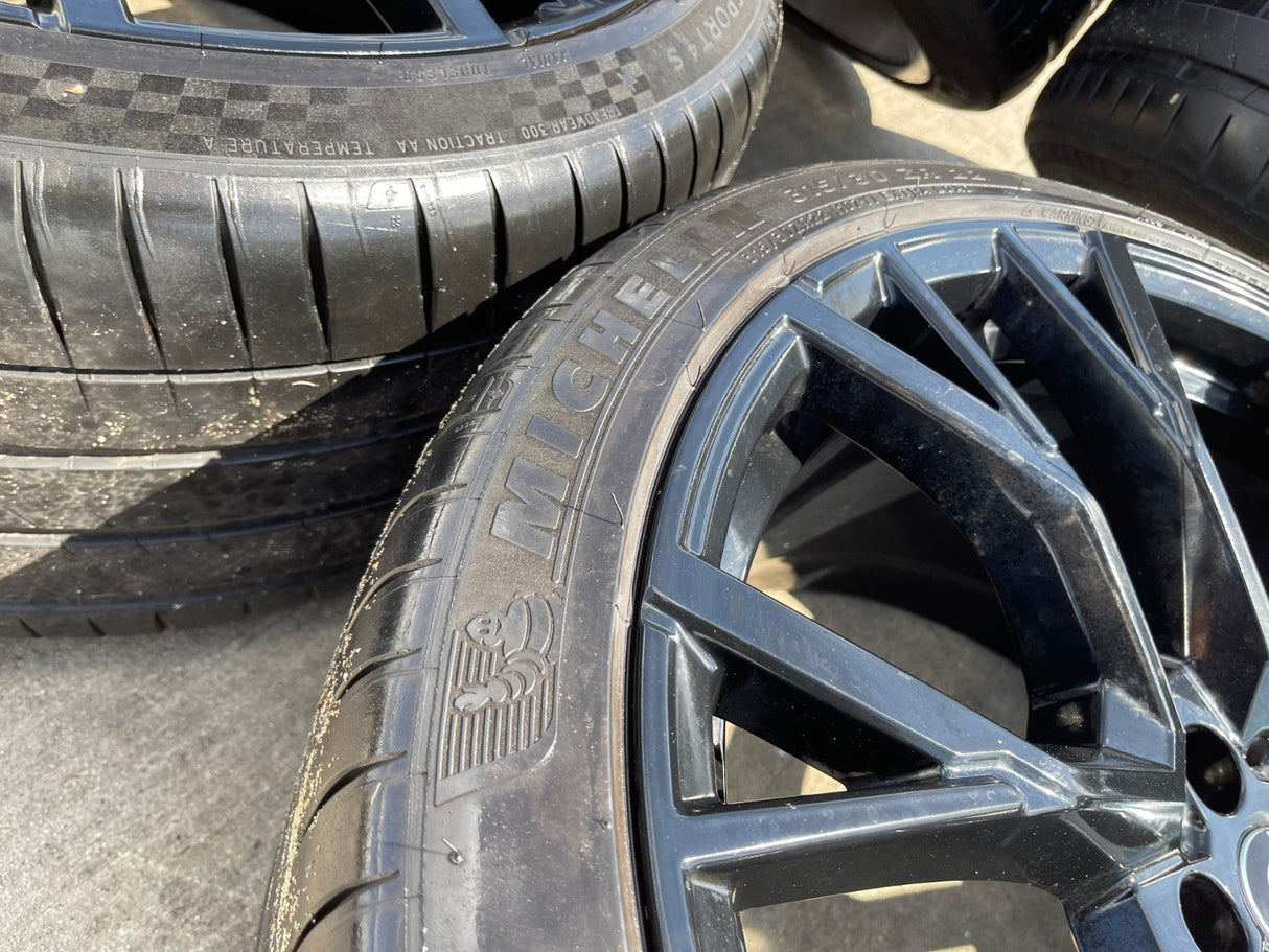 21" + 22" BMW OEM X5M X6M Series OEM 86244 86243 wheels rims MICHELIN Texas Truck Tire