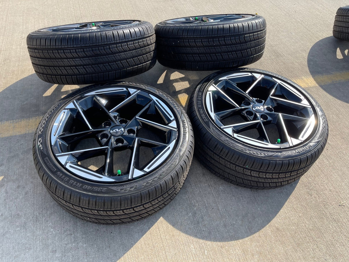 18" Kia K4 K5 OEM wheels rims 94267 74732 Sonata Stinger Forte 2025 2026 NEW Texas Truck Tire