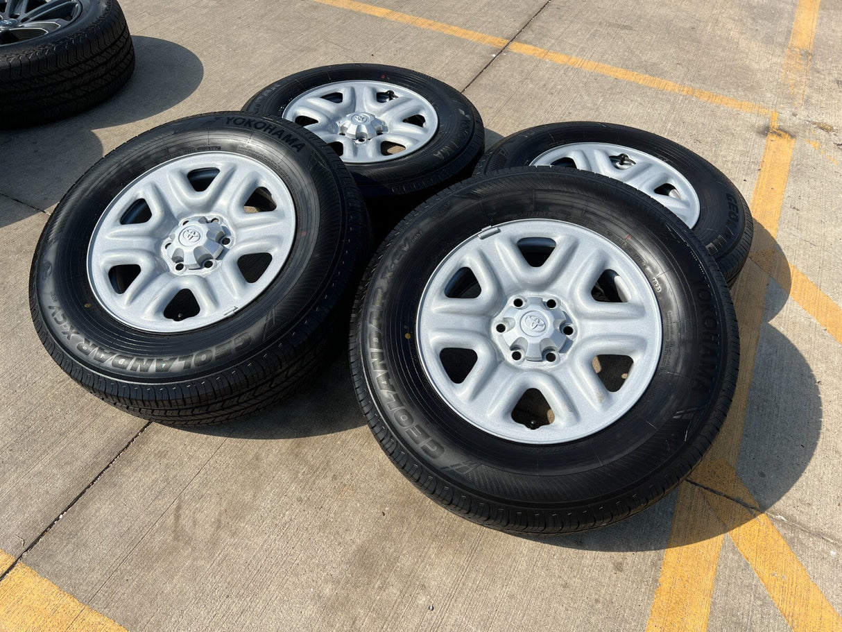 18" Toyota Tundra TSS TRD OEM wheels rims 99083 75275 Sequoia LX600 NEW Texas Truck Tire