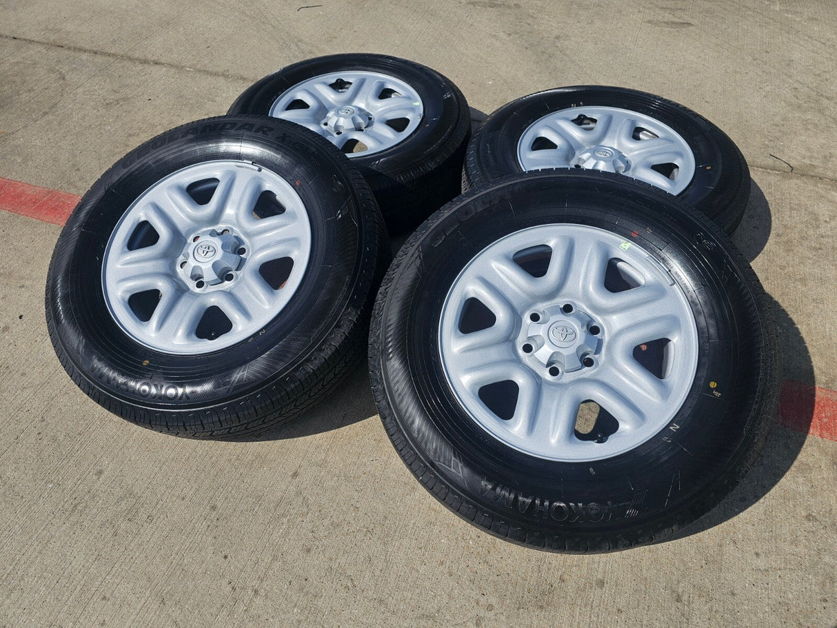 18" Toyota Tundra TSS TRD OEM 99083 75275 wheels rims Sequoia LX600 2025 NEW Texas Truck Tire