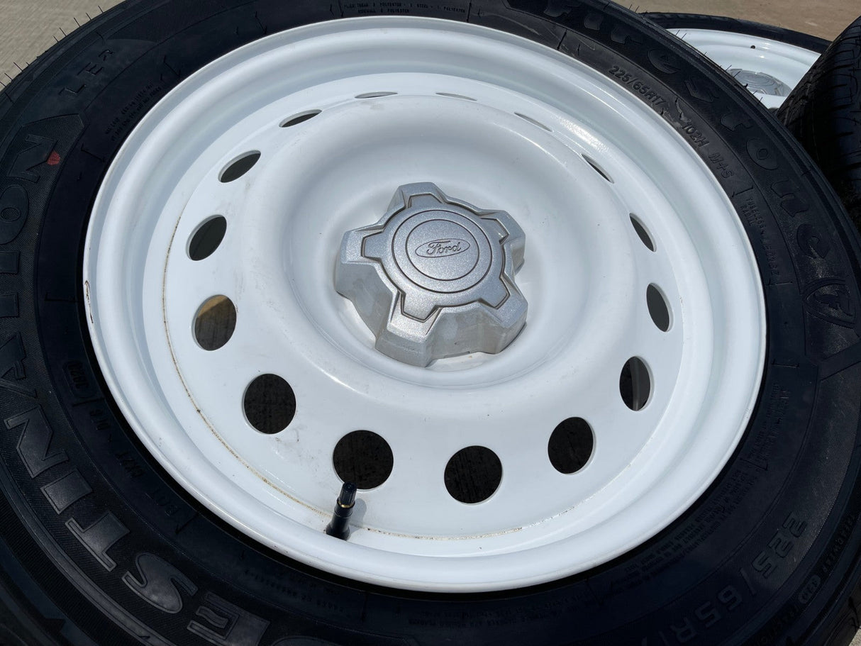 17" Ford Maverick Bronco Sport WHITE rims wheels 10415 OEM NEW Texas Truck Tire