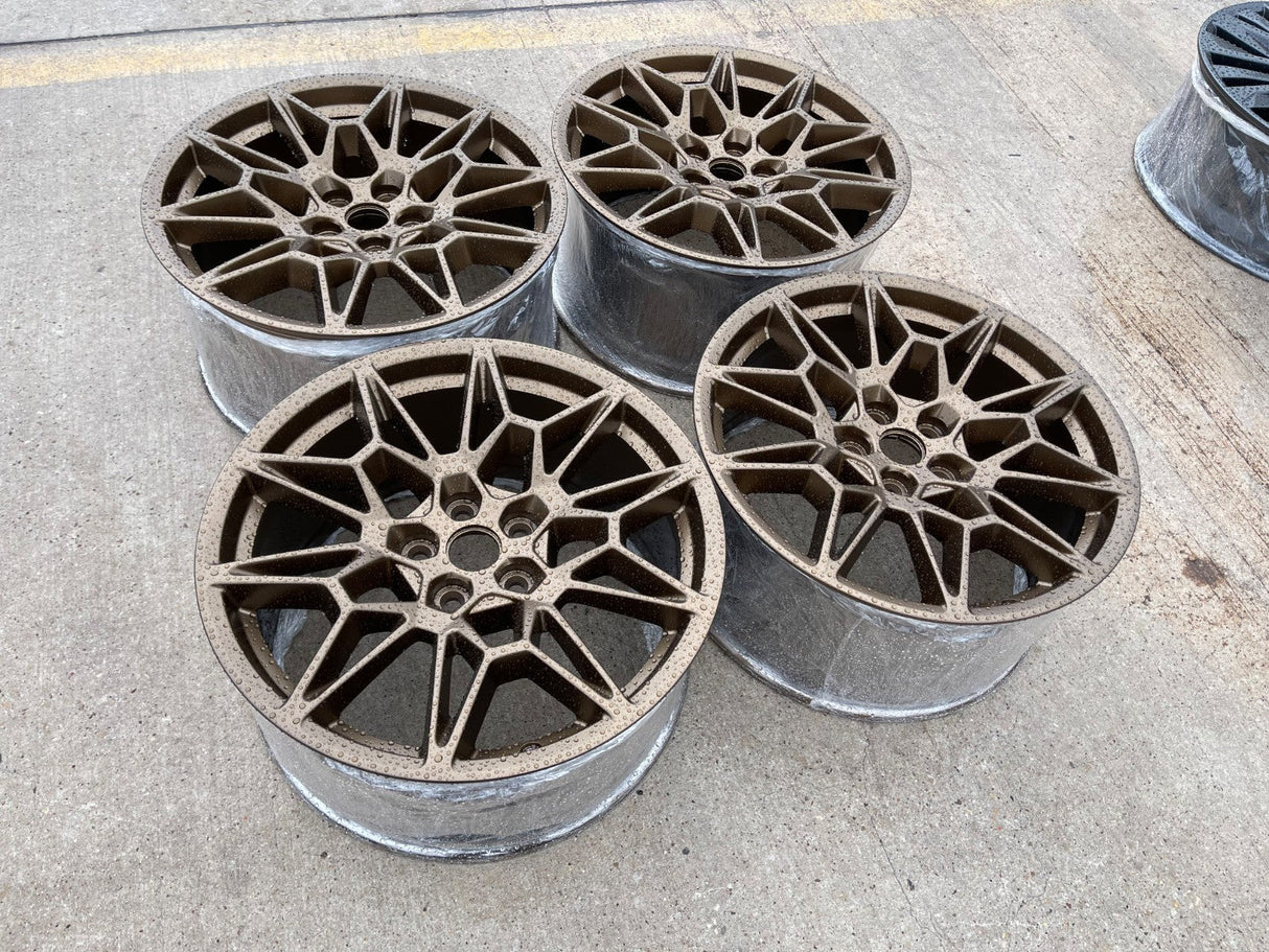 19" Ford Mustang GT Track Pack OEM 10600 10603 Bronze wheels rims 2025 2026 NEW Texas Truck Tire
