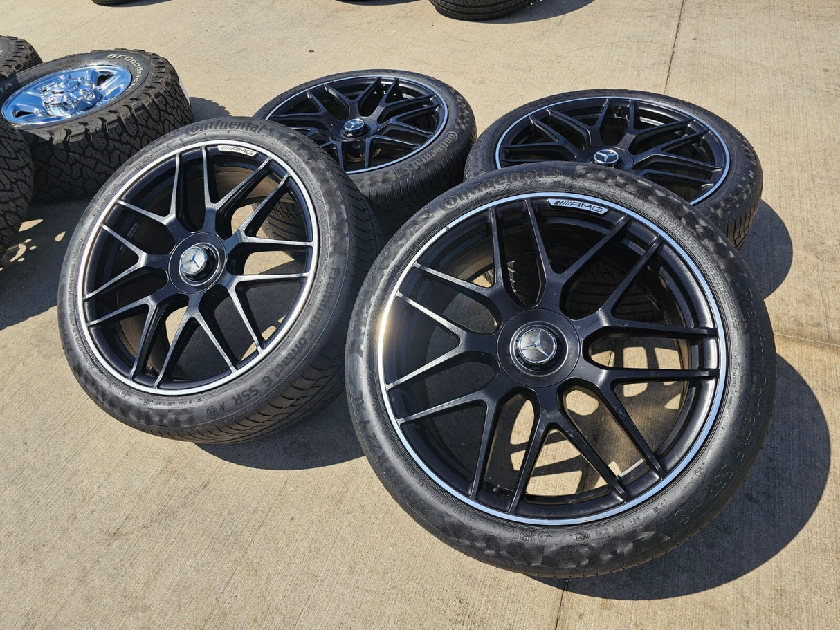 22" Mercedes GLE63 GLE43 GLE53 AMG OEM wheels rims 2020 2021 2022 2023 2024 2025 Texas Truck Tire