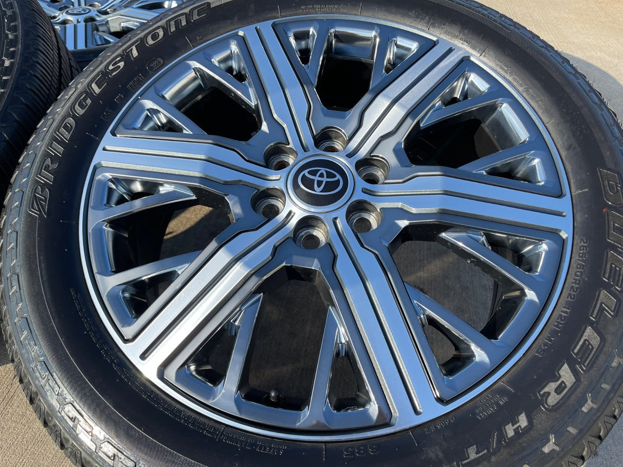 22" Toyota Tundra Sequoia OEM wheels rims 75282 Land Cruiser GX550 CAPSTONE Texas Truck Tire
