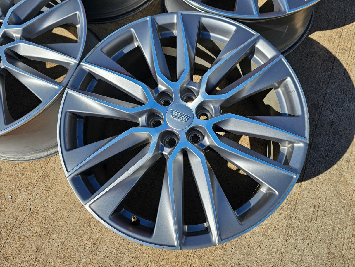 21" Cadillac XT6 XT5 SRX OEM 4851 wheels rims 2023 2024 2025 2026 Texas Truck Tire