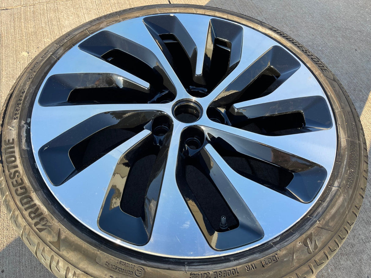 21" Lucid Air OEM Grand Touring wheel rim 5x120 spare 2022 2023 2024 2025 REAR Texas Truck Tire