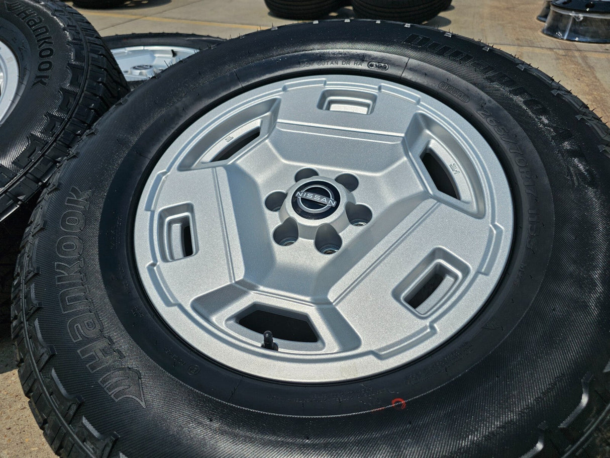 17" Nissan Frontier OEM Retro Hardbody Edition 62783 wheels rims 2024 2025 NEW Texas Truck Tire