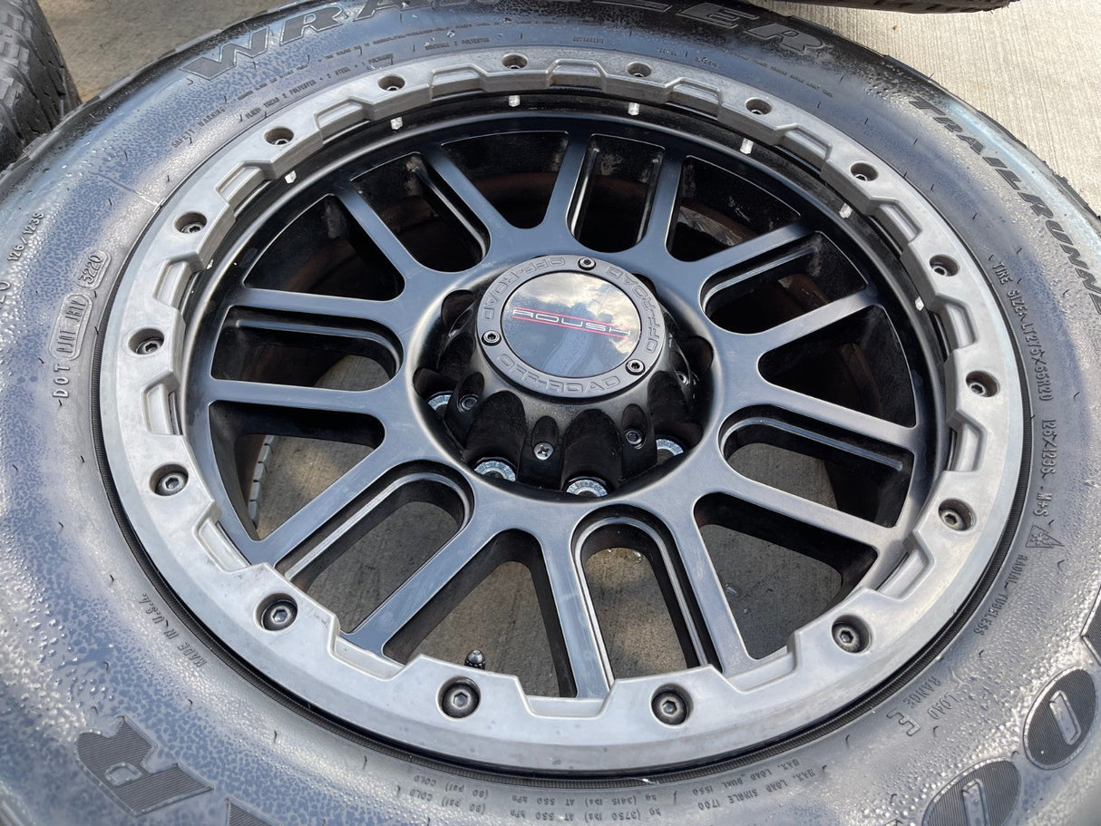 20" Ford F-250 F-350 ROUSH OEM rims wheels tires GOODYEAR Texas Truck Tire