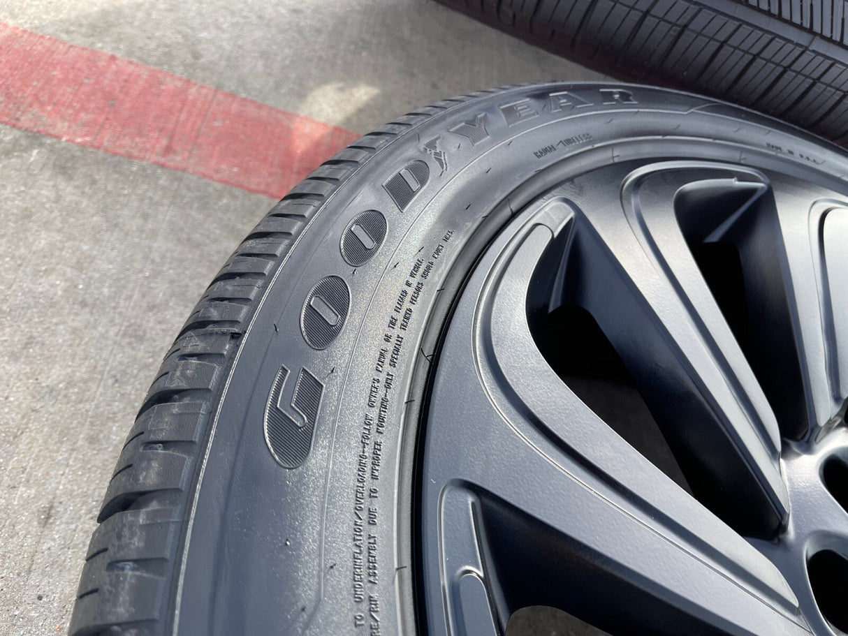 22" Lincoln Navigator OEM rims wheels Black Label 10497 NEW Texas Truck Tire