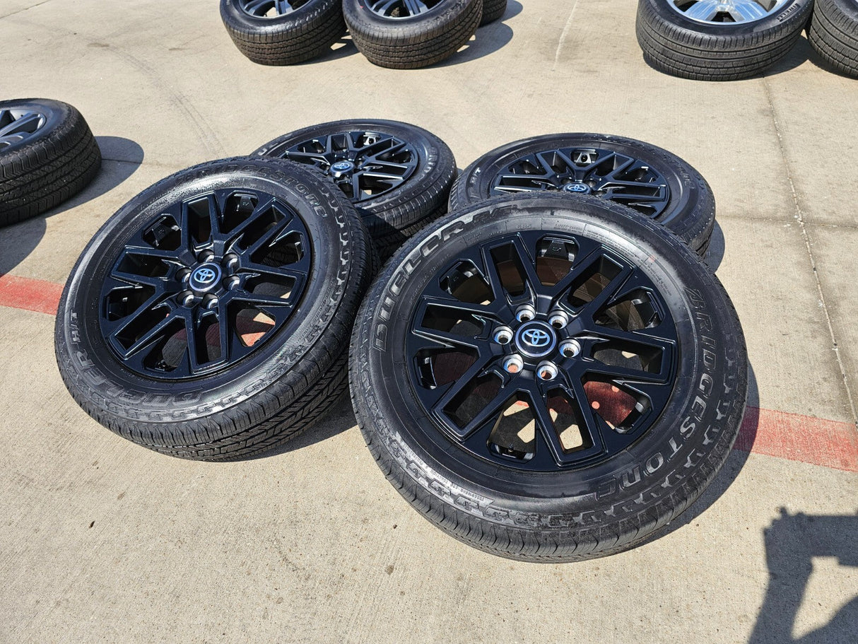 20" Toyota Tundra TRD OEM wheels rims TSS 75276 95295 Sequoia 2024 2025 2026 NEW Texas Truck Tire