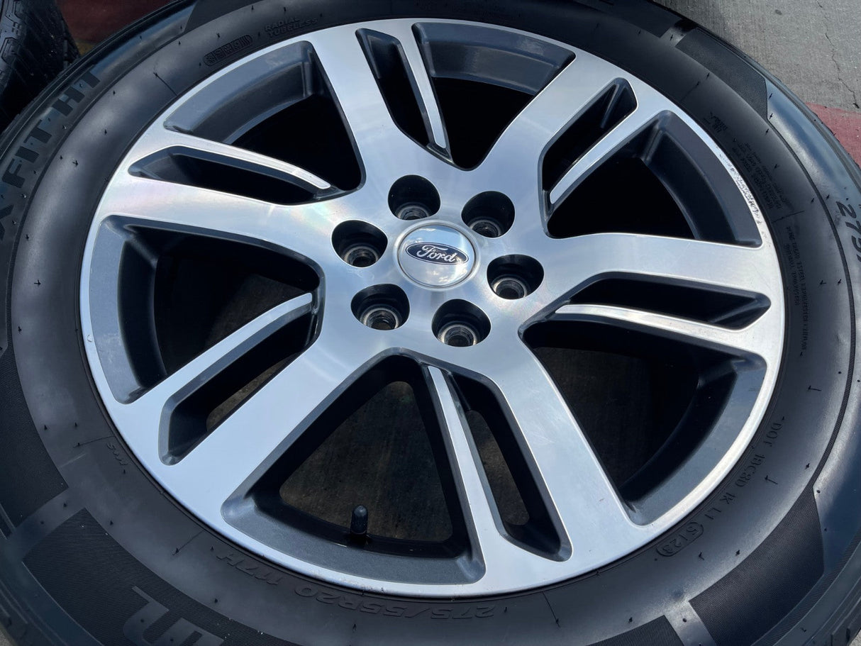 20" Ford Expedition F-150 OEM rims wheels 10441 95362 Limited 2023 2024 2025 Texas Truck Tire