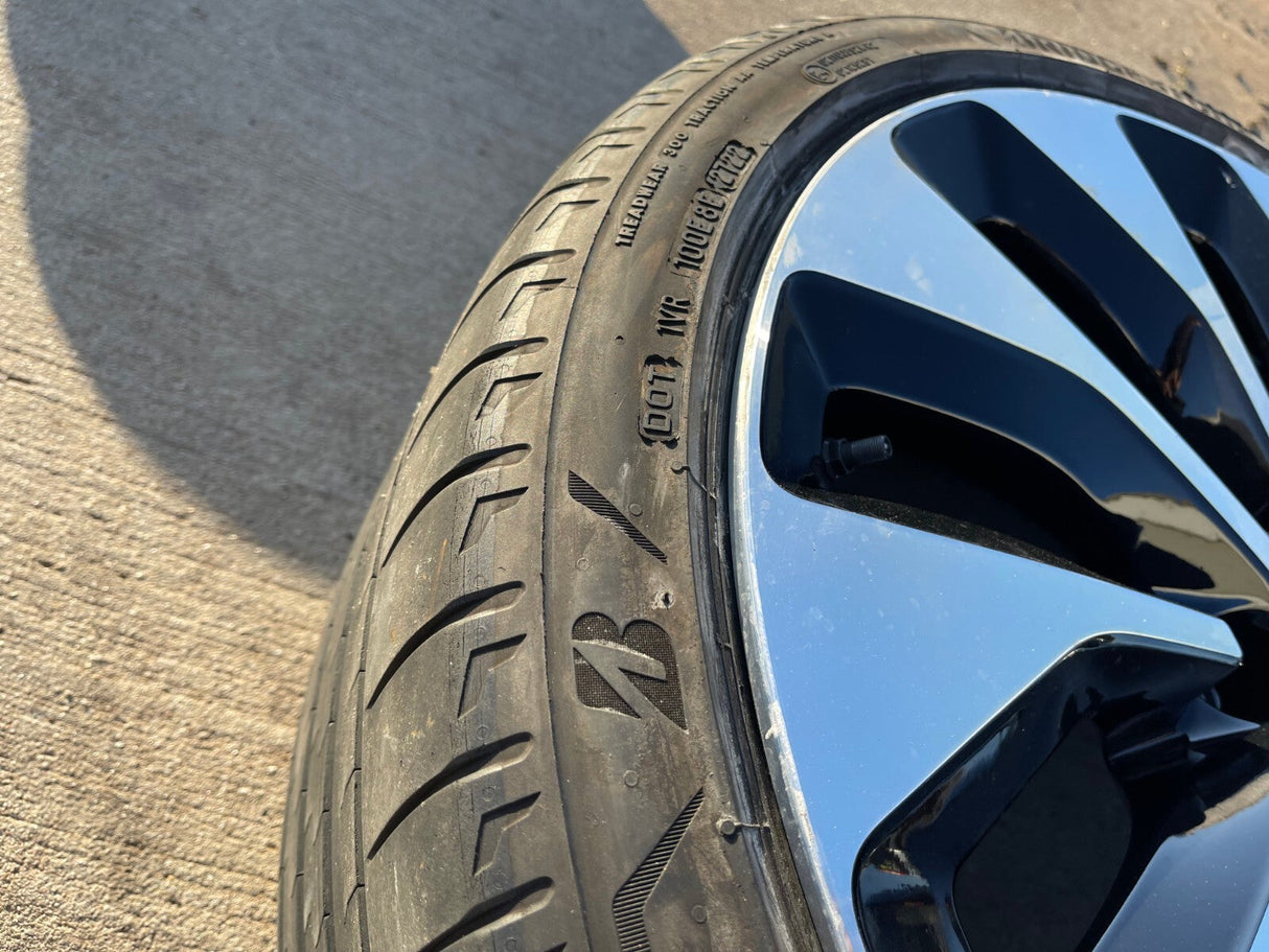 21" Lucid Air OEM Grand Touring wheel rim 5x120 spare 2022 2023 2024 2025 REAR Texas Truck Tire