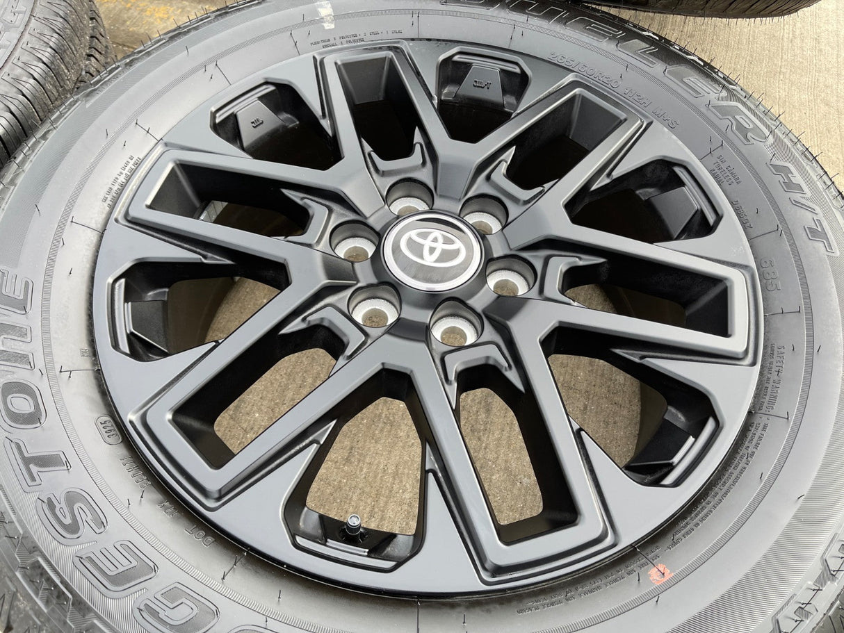 20" Toyota Tundra TRD OEM wheels rims TSS 75276 95295 Sequoia 2024 2025 2026 NEW Texas Truck Tire