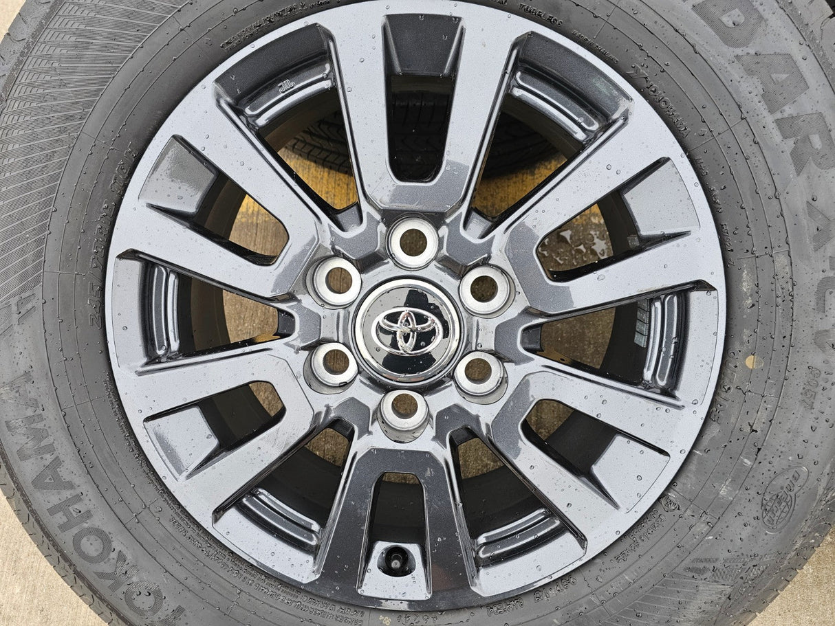 18" Land Cruiser Tundra Sequoia 4Runner GX550 OEM 95953 wheels rims 2026 NEW Texas Truck Tire